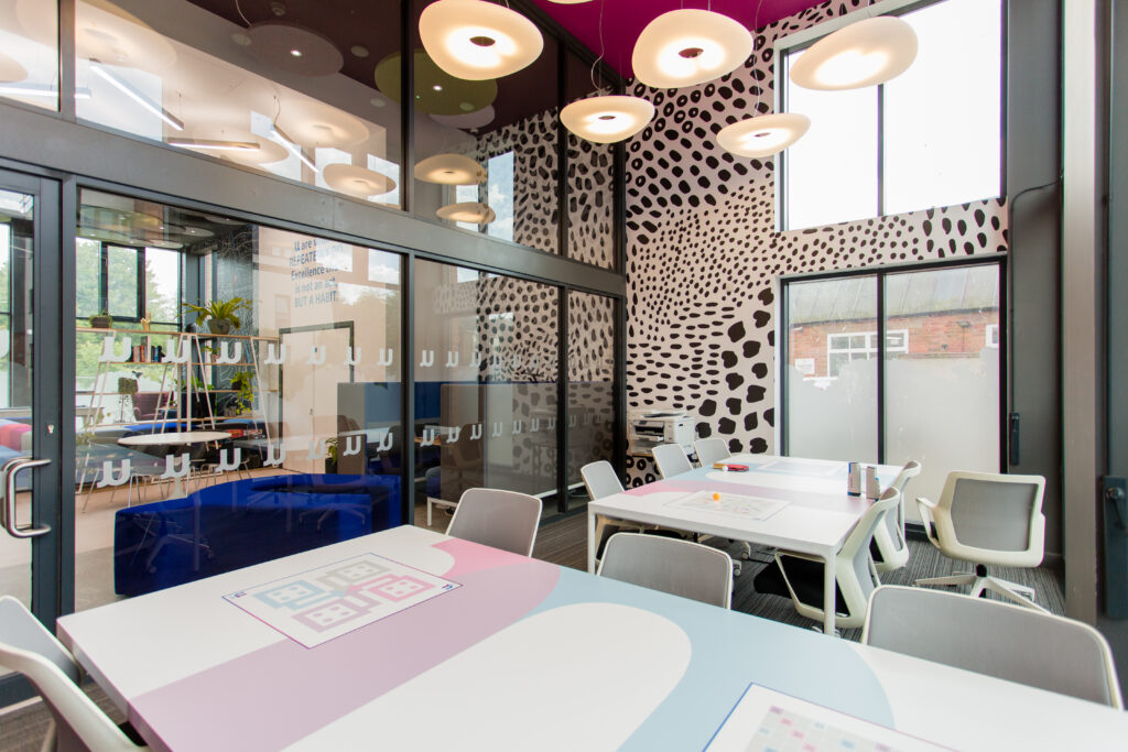 Study Room at Unilife Student Accommodation in Guildford