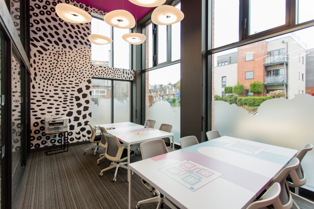 Study Room at Unilife Student Accommodation in Guildford